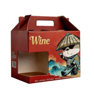 Custom Corrugated Handle Box | Carrier Box
